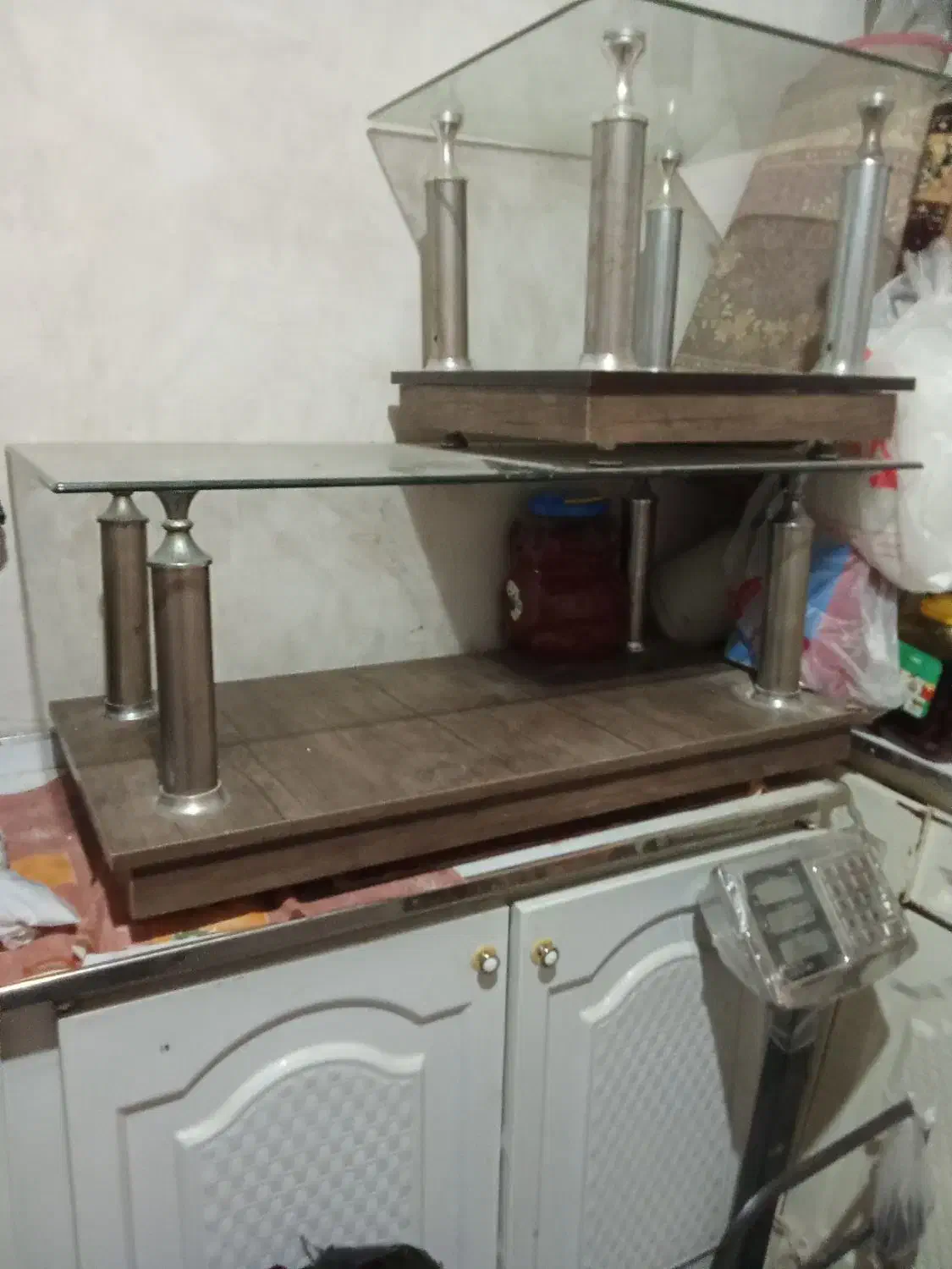 پنج عدد میز جلو مبلی|مبلمان خانگی و میز عسلی|خوی, |دیوار