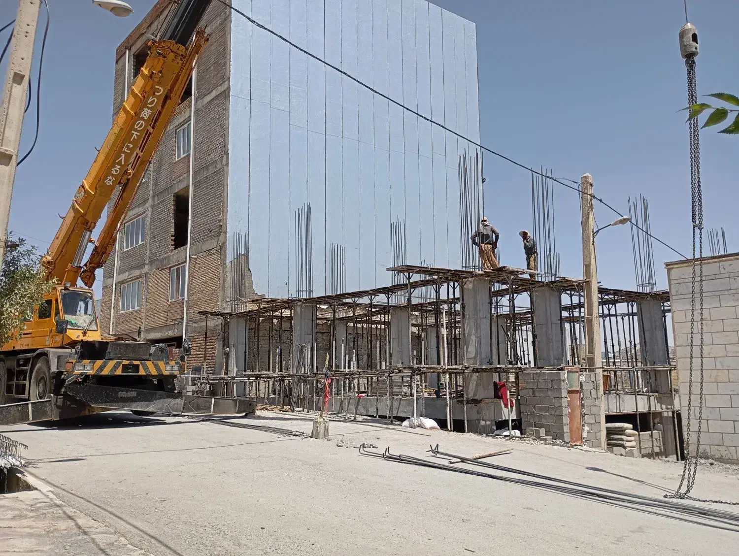 اجرای اسکلت بتنی|خدمات پیشه و مهارت|ایلام, |دیوار