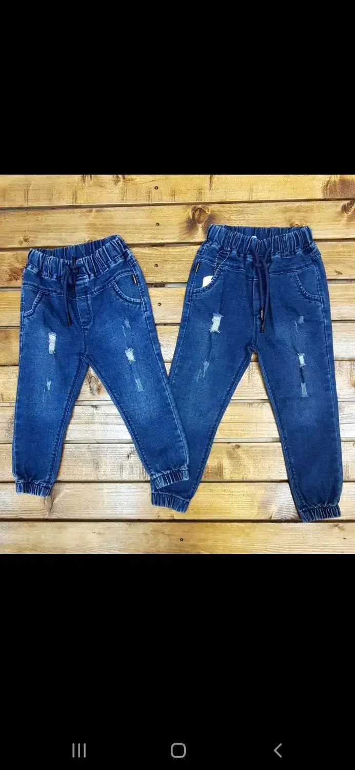 شلوار جین پارچه پر بچگانه سایز ۵۰ تا ۱۰۵ رباط کریم|کفش و لباس بچه|رباط‌کریم, رباط‌کریم|دیوار