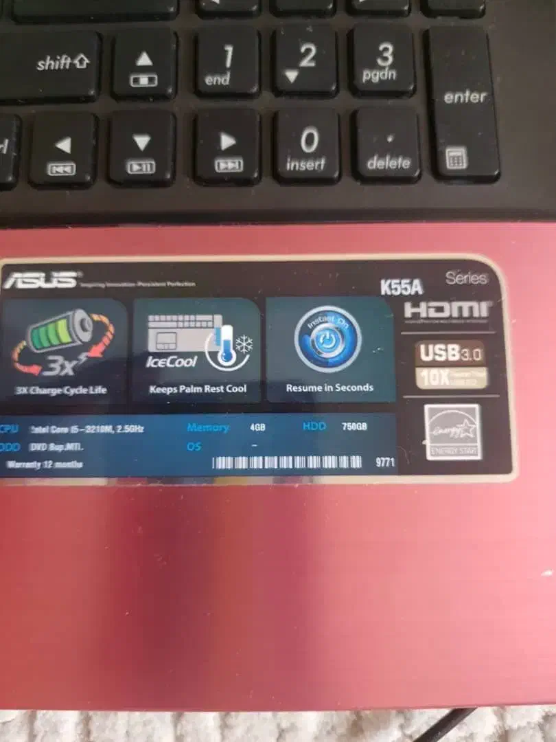 لپ تاپ ایسوس|رایانه همراه|پرند, فاز ۶|دیوار