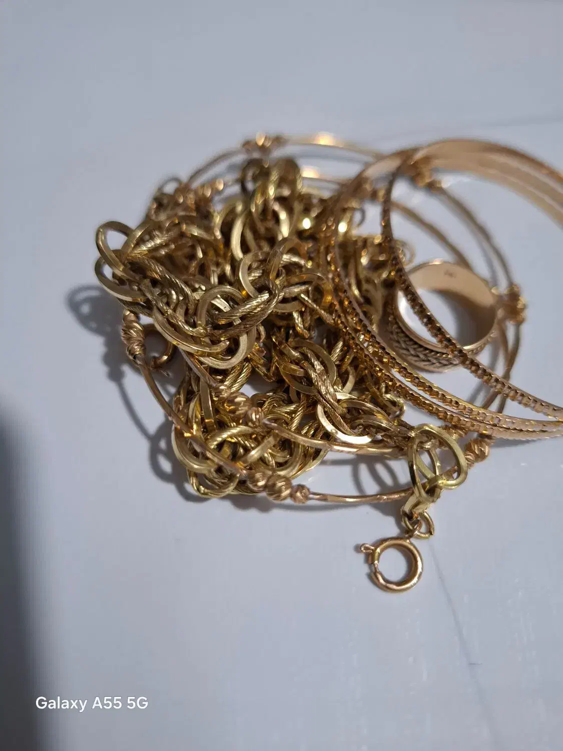 90 گرم طلا در حد نوصد بالای فی|جواهرات|همدان, |دیوار