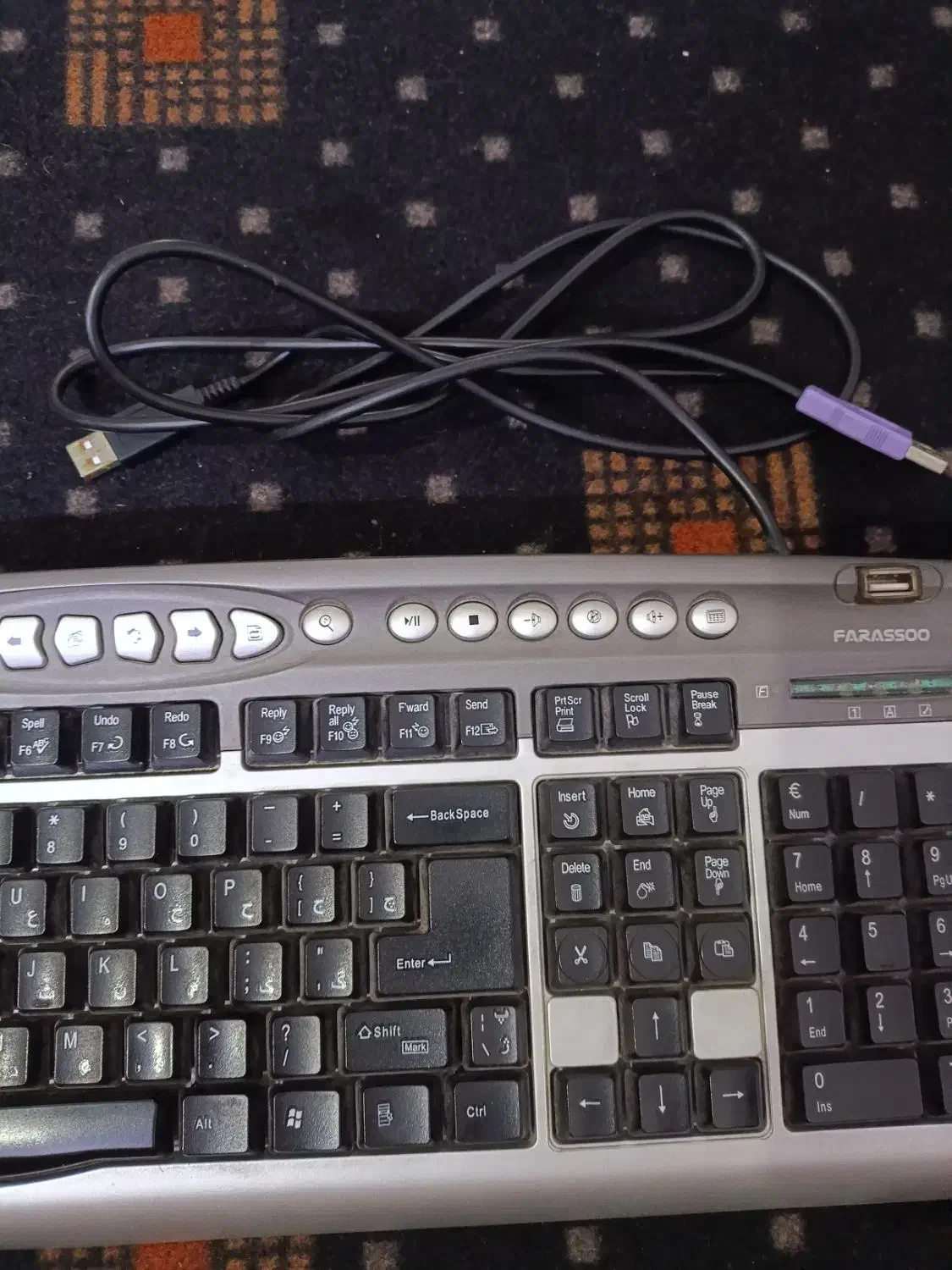 موس و کیبورد کامپیوتر سالم در حد|قطعات و لوازم جانبی رایانه|قدس, شهرقدس|دیوار