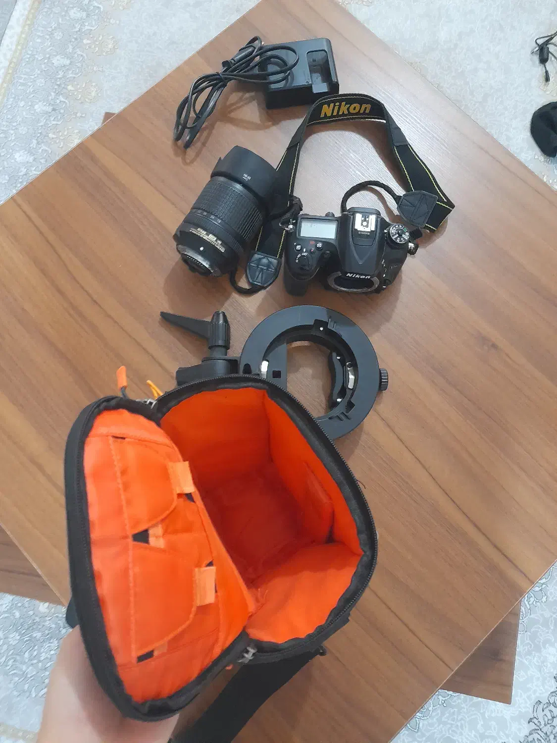 دوربین نیکون d7200 لنز ۱۸.۱۴۰باتری کیف شارژر هولدر|دوربین عکاسی و فیلمبرداری|گرگان, |دیوار