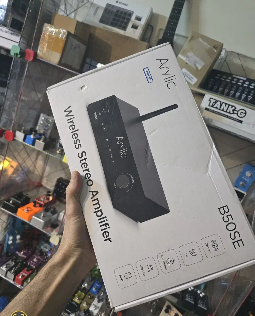 آمپلی فایر هوشمند استریو Arylic B50SE|سیستم صوتی خانگی|تهران, تهران‌نو|دیوار