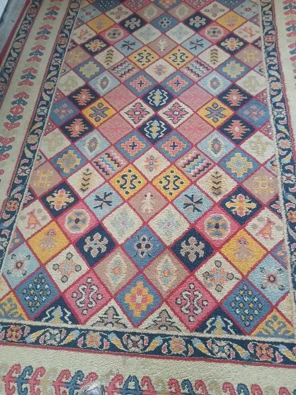 گلیم|گلیم، جاجیم، گبه|همدان, |دیوار