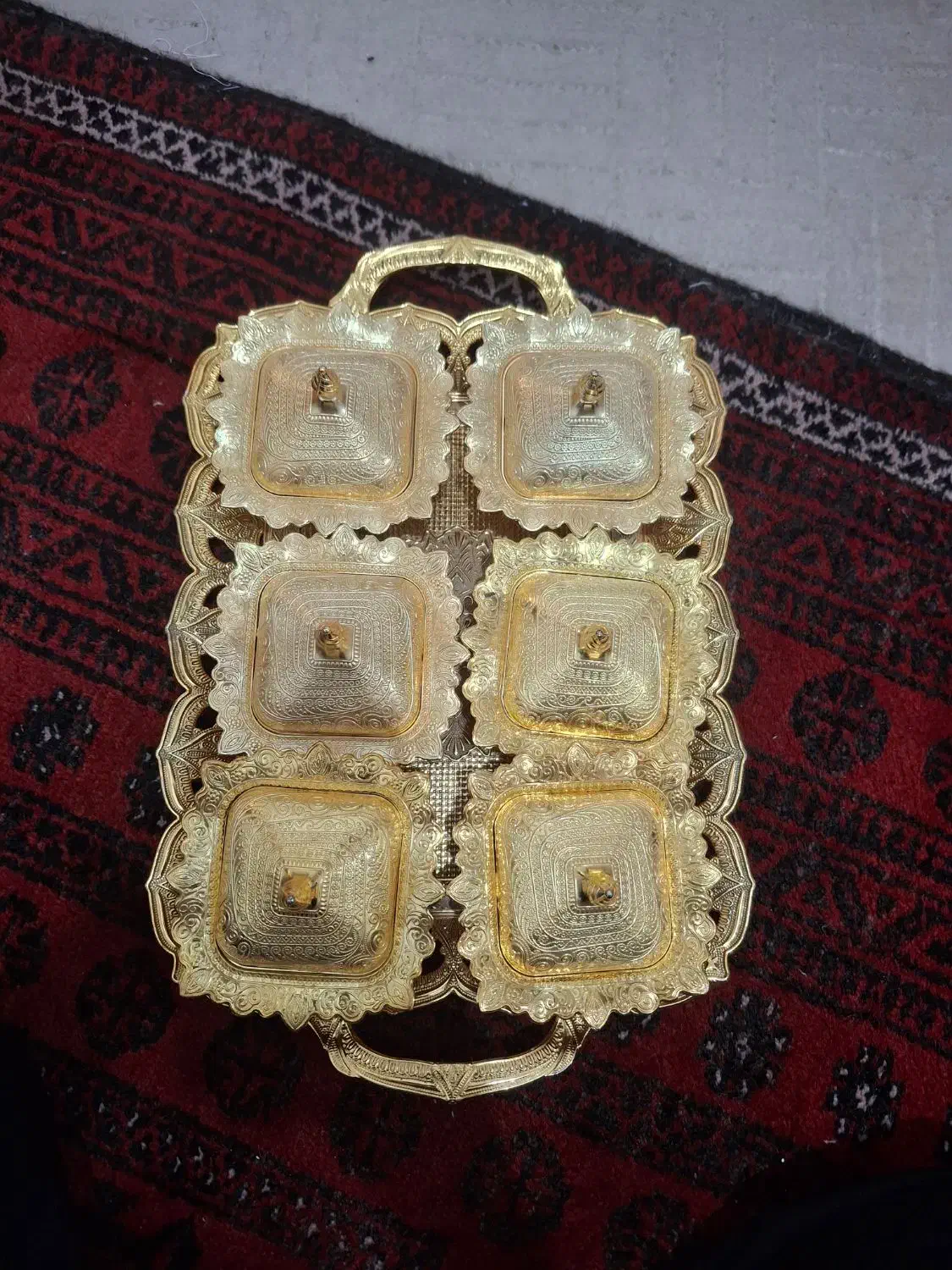 ظروف برنجی|کلکسیون اشیاء عتیقه|نیشابور, امین اسلامی|دیوار