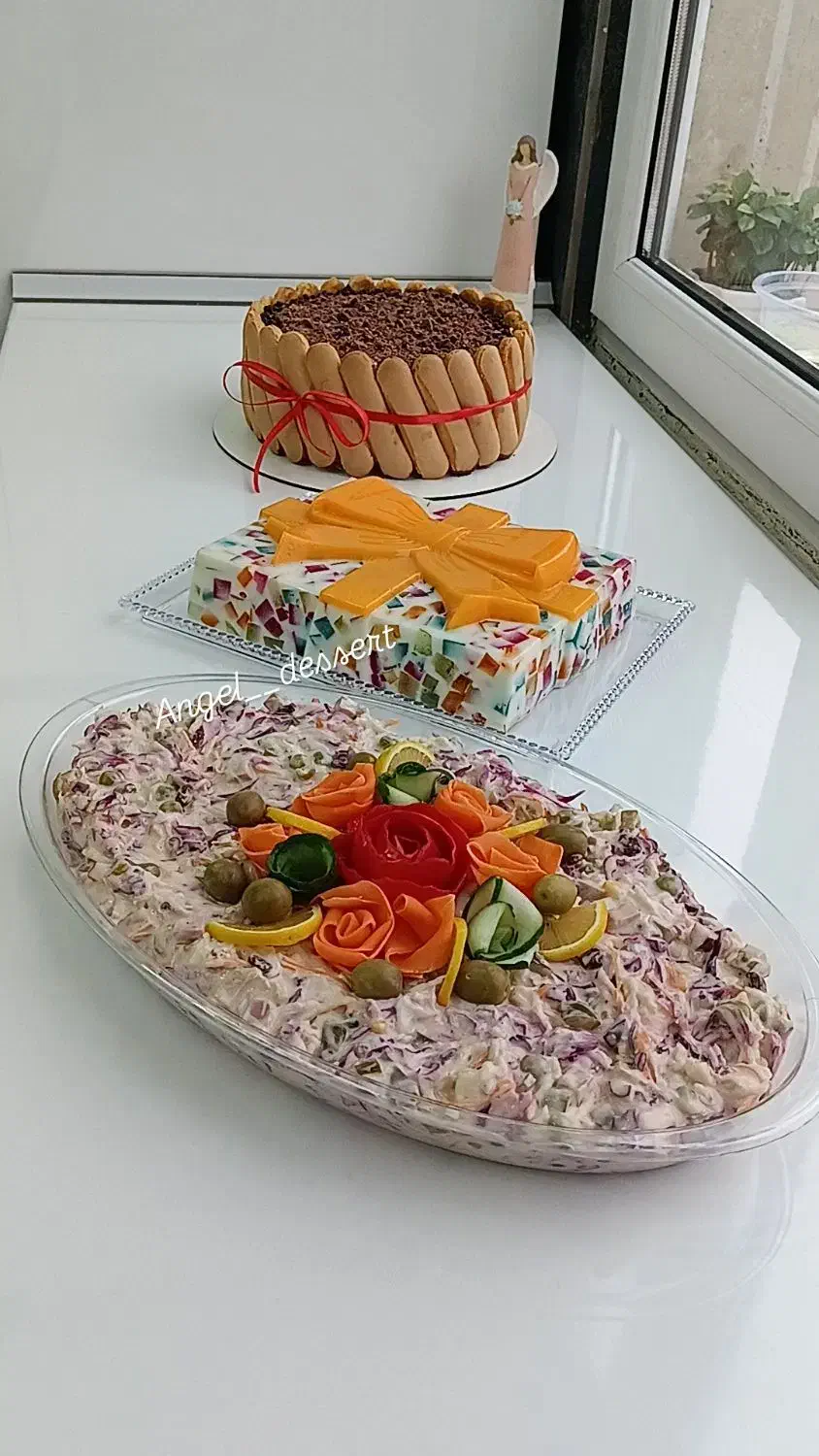 ژله دسر سالاد پیش غذا|خدمات پذیرایی، مراسم|کرمانشاه, |دیوار