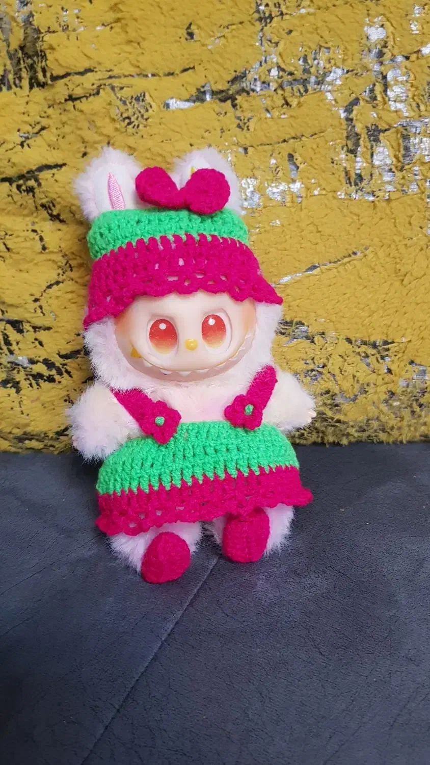 بافت لباس عروسک با مدل و رنگ مورد علاقه ی شما|اسباب‌بازی بچه|پرند, فاز ۳|دیوار