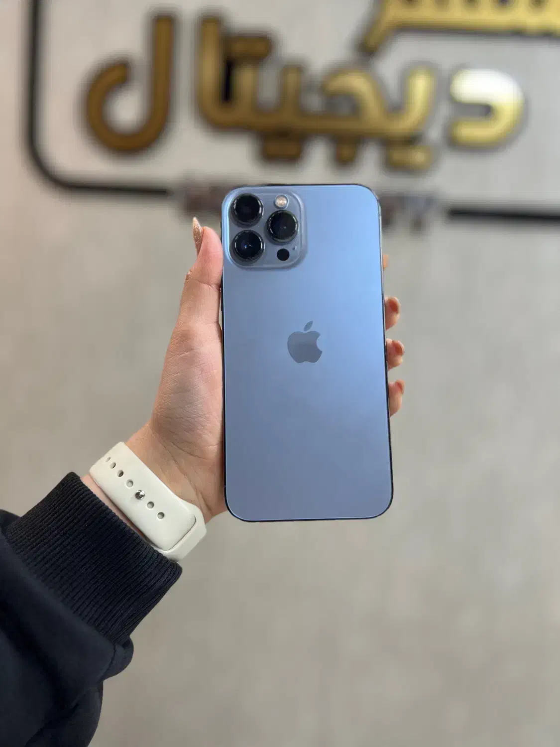 آیفون ۱۳پرومکس آبی ZAA(دوسیم کارت) یک ترابایت گیگ|موبایل|ماسال, |دیوار