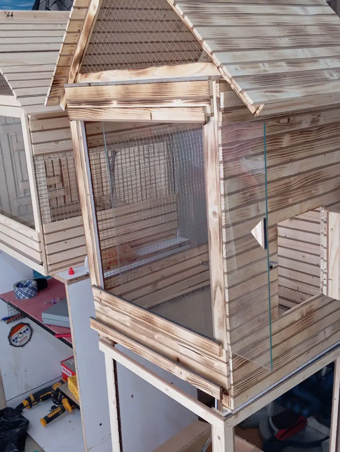 قفس چوبی|لوازم جانبی حیوانات|بوکان, |دیوار