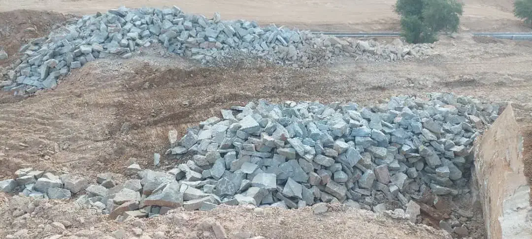 سنگ درهم و سنگ فرش|مصالح و تجهیزات ساختمان|مسجد سلیمان, |دیوار