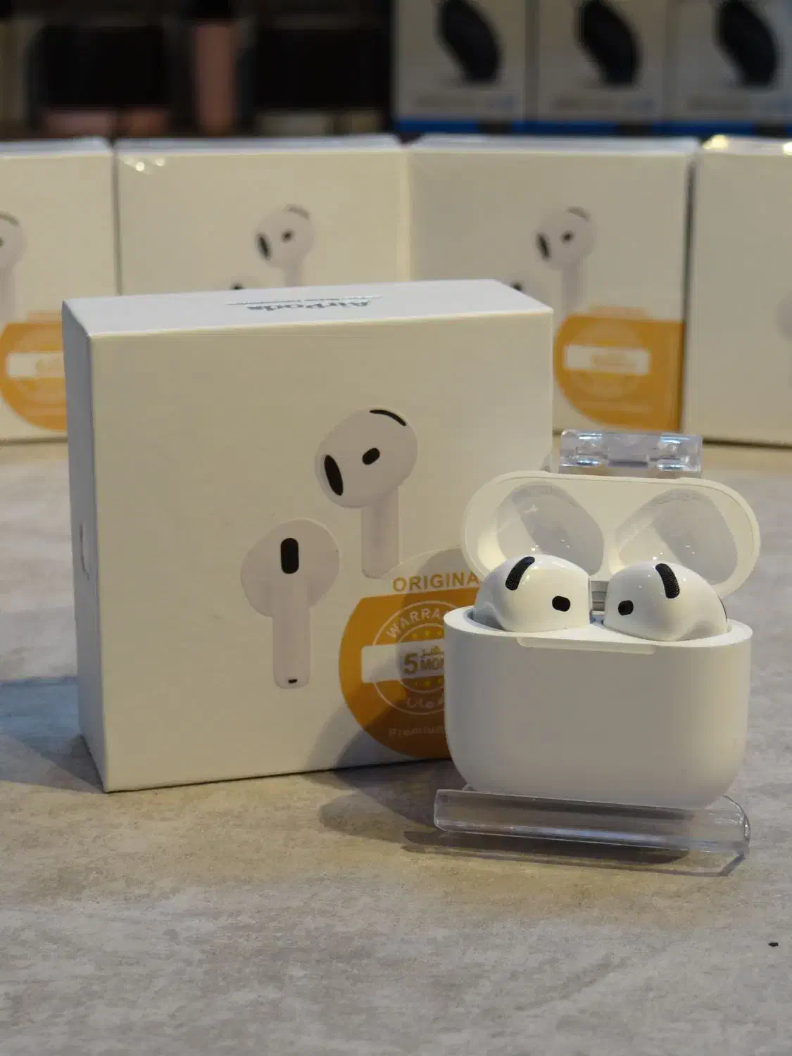 ایرپاد طرح اپل Airpod pro 4 فول کپی|لوازم جانبی موبایل و تبلت|شیراز, زرهی|دیوار