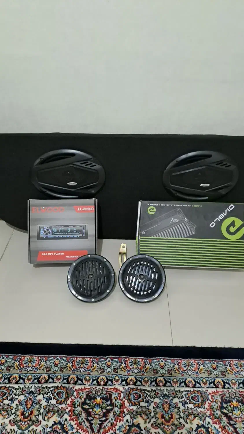 سیستم صوتی عالی با تخته مخصوص تیبا ۲ و بوق 1011|قطعات یدکی و لوازم جانبی|مشهد, شهرک لشکر (شهرک غرب)|دیوار