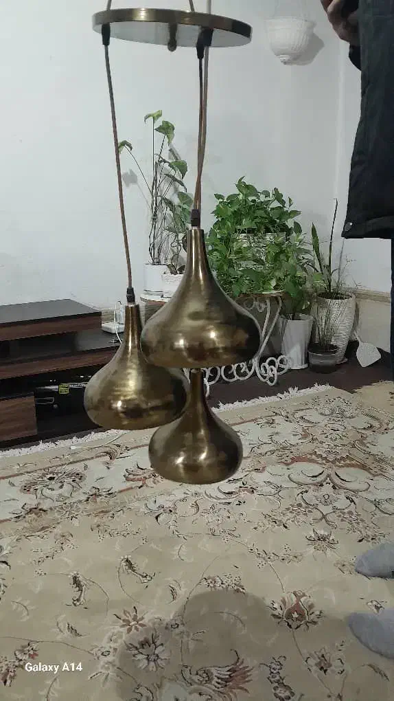 لوستر مدرن نو|لوستر و چراغ آویز|شیراز, شهرک مدرس|دیوار