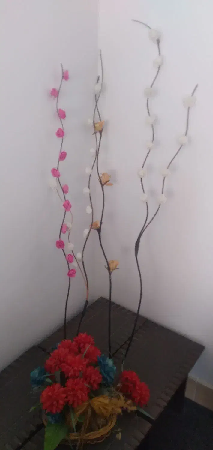 شاخه گل|گل مصنوعی|ایلام, |دیوار