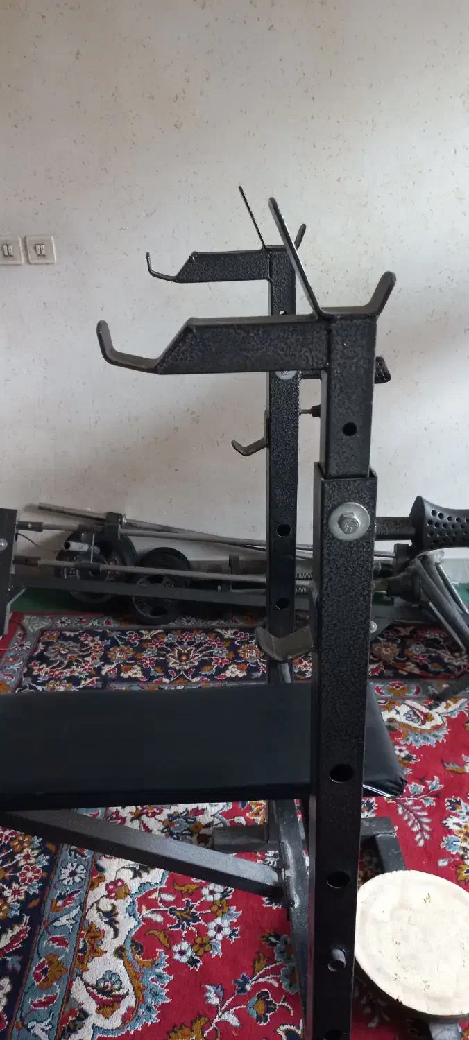 وزنه . دمبل . هالتر . میز همه کاره|تجهیزات ورزشی|اصفهان, شاه پسند|دیوار