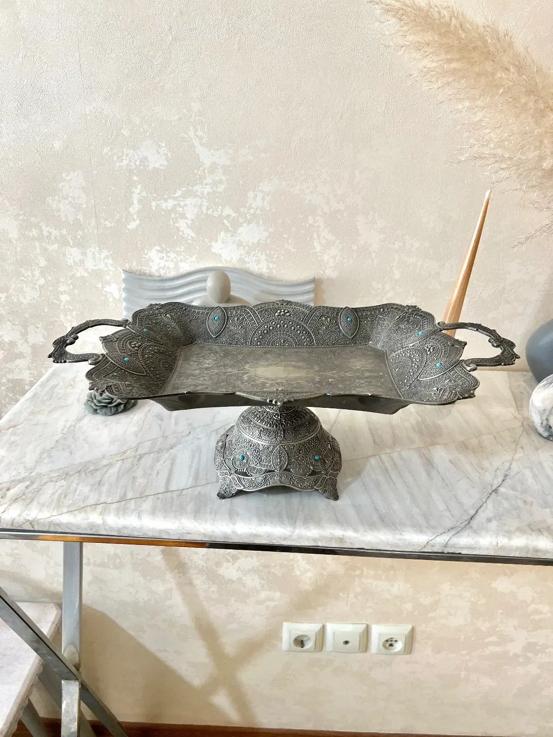 دو تا سینی|ظروف سرو و پذیرایی|گلبهار, شهر جدید گلبهار|دیوار