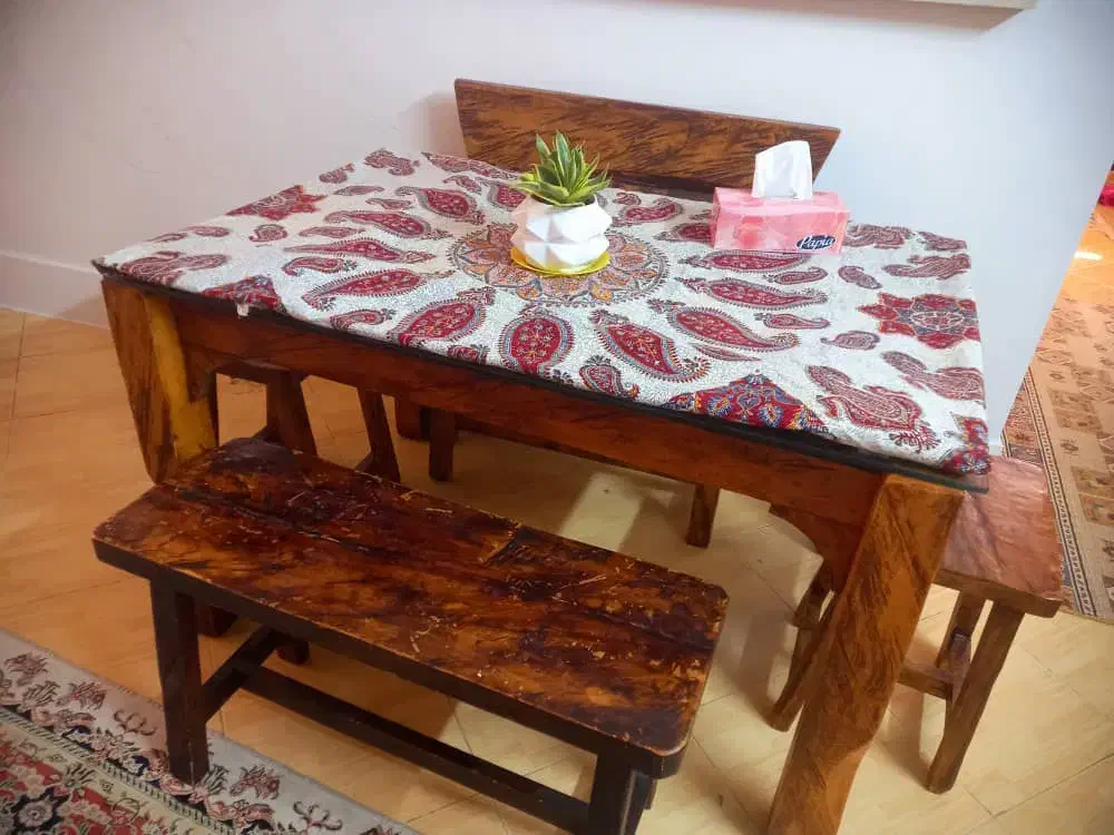 ست کامل مبلمان شامل مبل ۷نفره با میزجلو وعسلی|مبلمان خانگی و میز عسلی|ورامین, شهرک فجر|دیوار