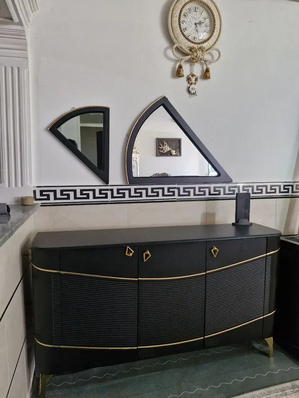 ست کنسول میز تی وی|بوفه، ویترین، کنسول|قزوین, |دیوار