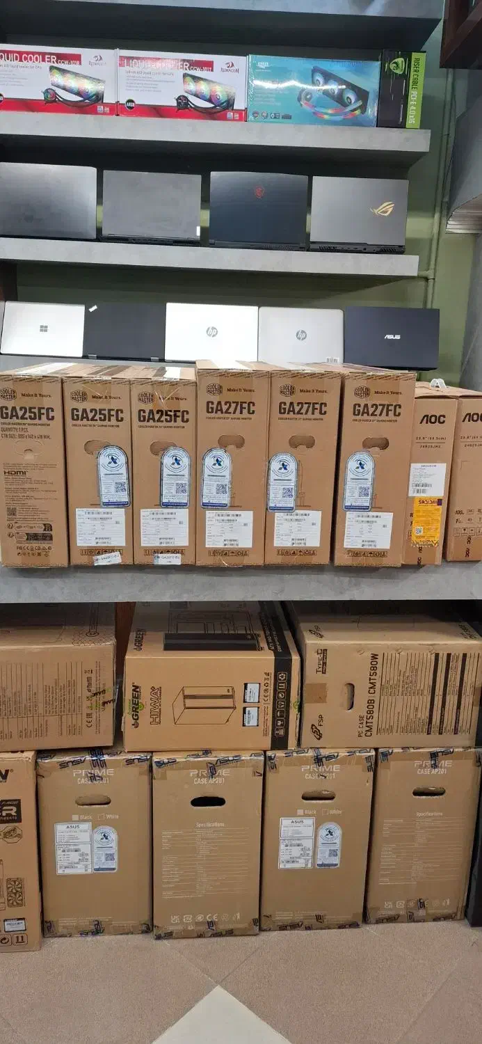 انواع مانیتور گیمینگ و اداری نو گارانتی اصلی|قطعات و لوازم جانبی رایانه|یزد, |دیوار