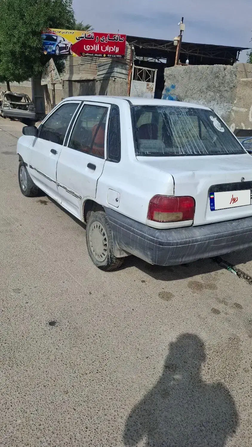 پراید تصادفی مدل88 دوگانه شرکت|خودرو سواری و وانت|خشت, |دیوار