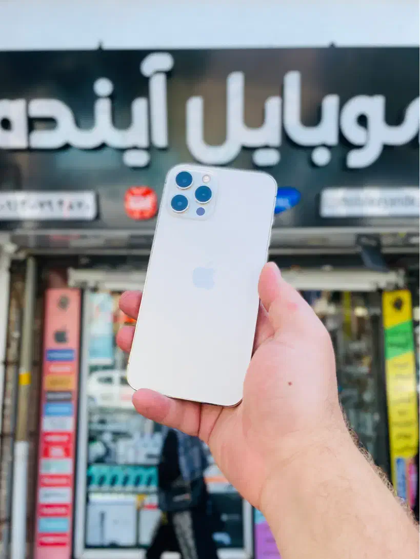 گوشی اپل Iphone 12 Promax با حافظه ۲۵۶ باتری ۷۹|موبایل|زنجان, |دیوار