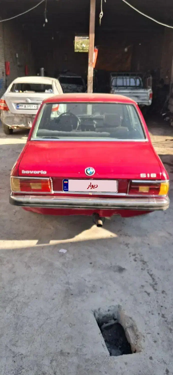 BMW518مدل۱۳۵۶|خودرو کلاسیک|کرمان, |دیوار