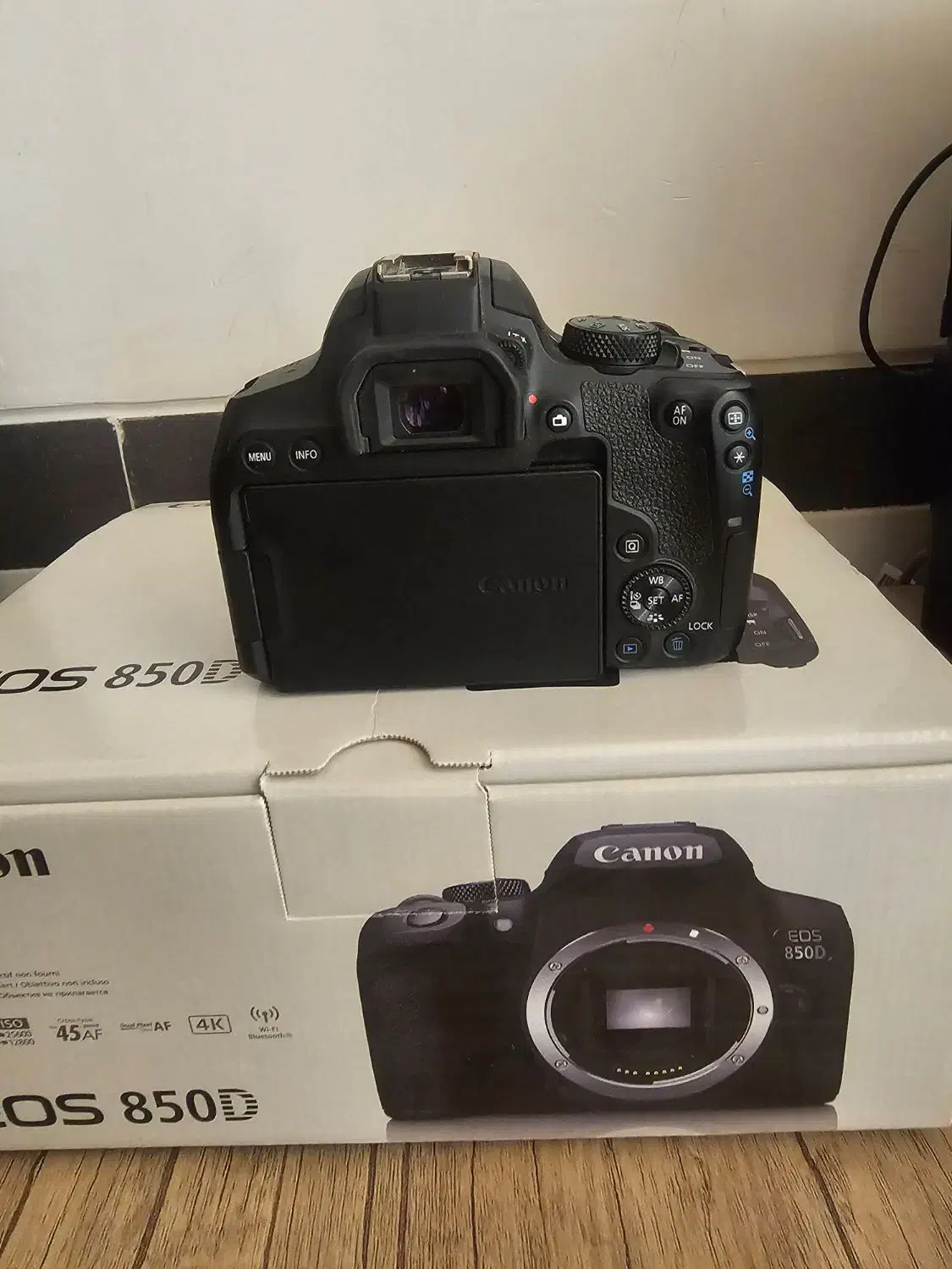 دوربین عکاسی کانن 850d|دوربین عکاسی و فیلمبرداری|شیراز, تاچارا|دیوار