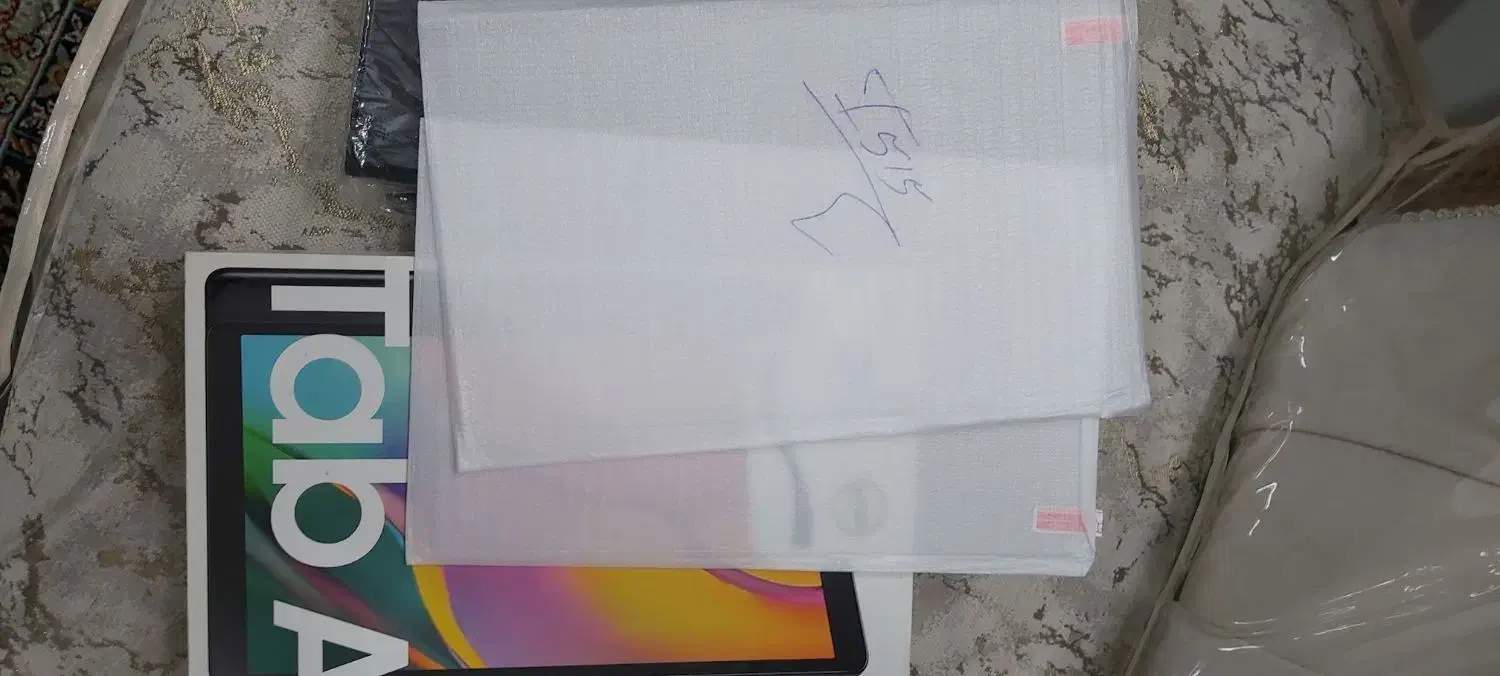 کیف کلاسوری و گلس تبلت TAB a مدل ۵۱۵|لوازم جانبی موبایل و تبلت|کرج, برغان|دیوار