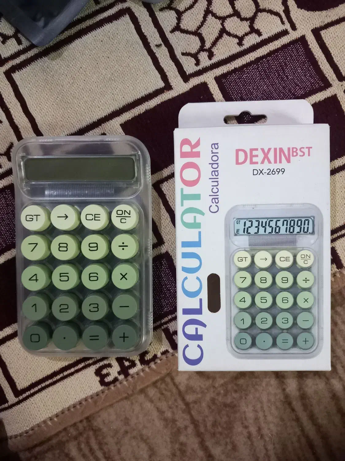 ماشین حساب کُره ای اصل|لوازم التحریر|تهران, شهرک شریعتی|دیوار