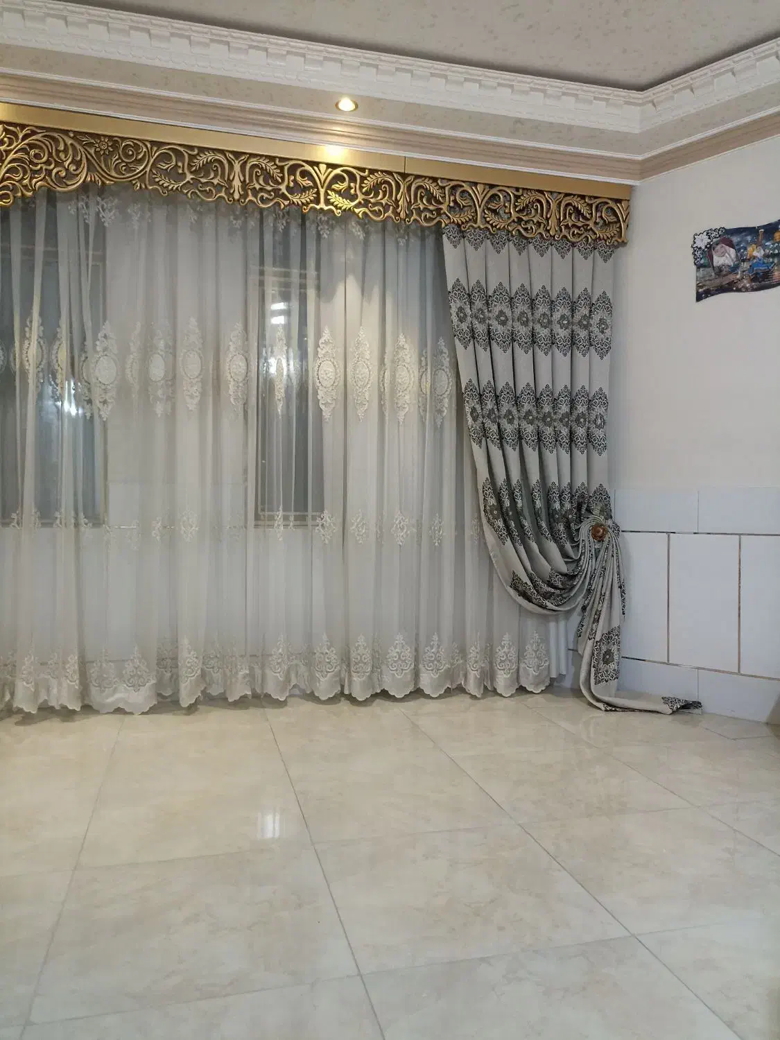 پرده به طول 6متر|پرده، رانر، رومیزی|شاهینشهر, گزبرخوار|دیوار