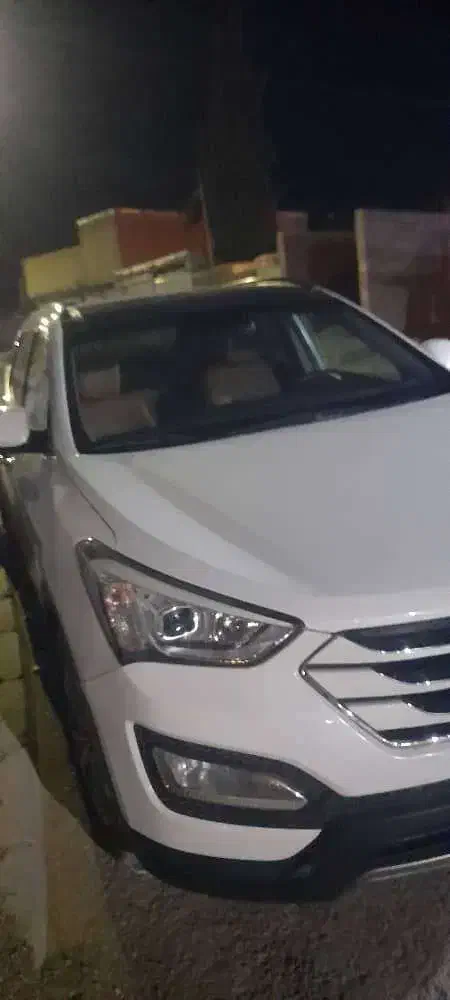 سانتافه سفیدصدفی ۲۰۱۵ نیم فول خلیج/ در شهر باغملک|خودرو سواری و وانت|اهواز, سپیدار|دیوار