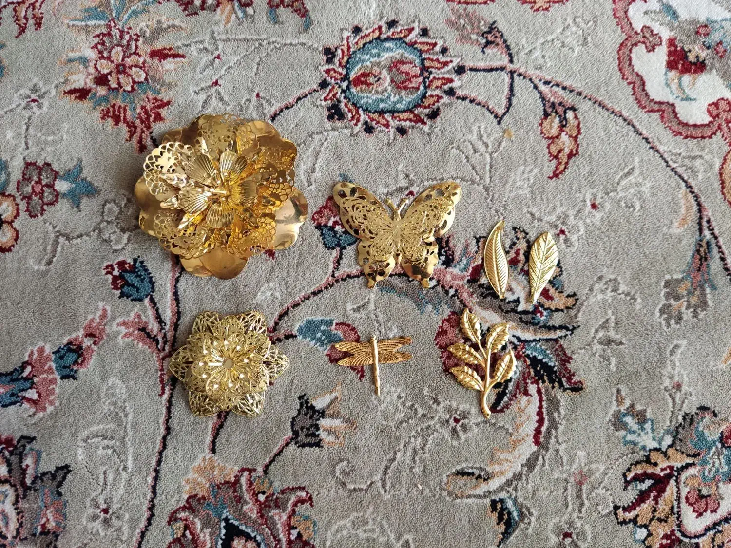 پلاک گل و پروانه و پر|بدلیجات|الوند, |دیوار