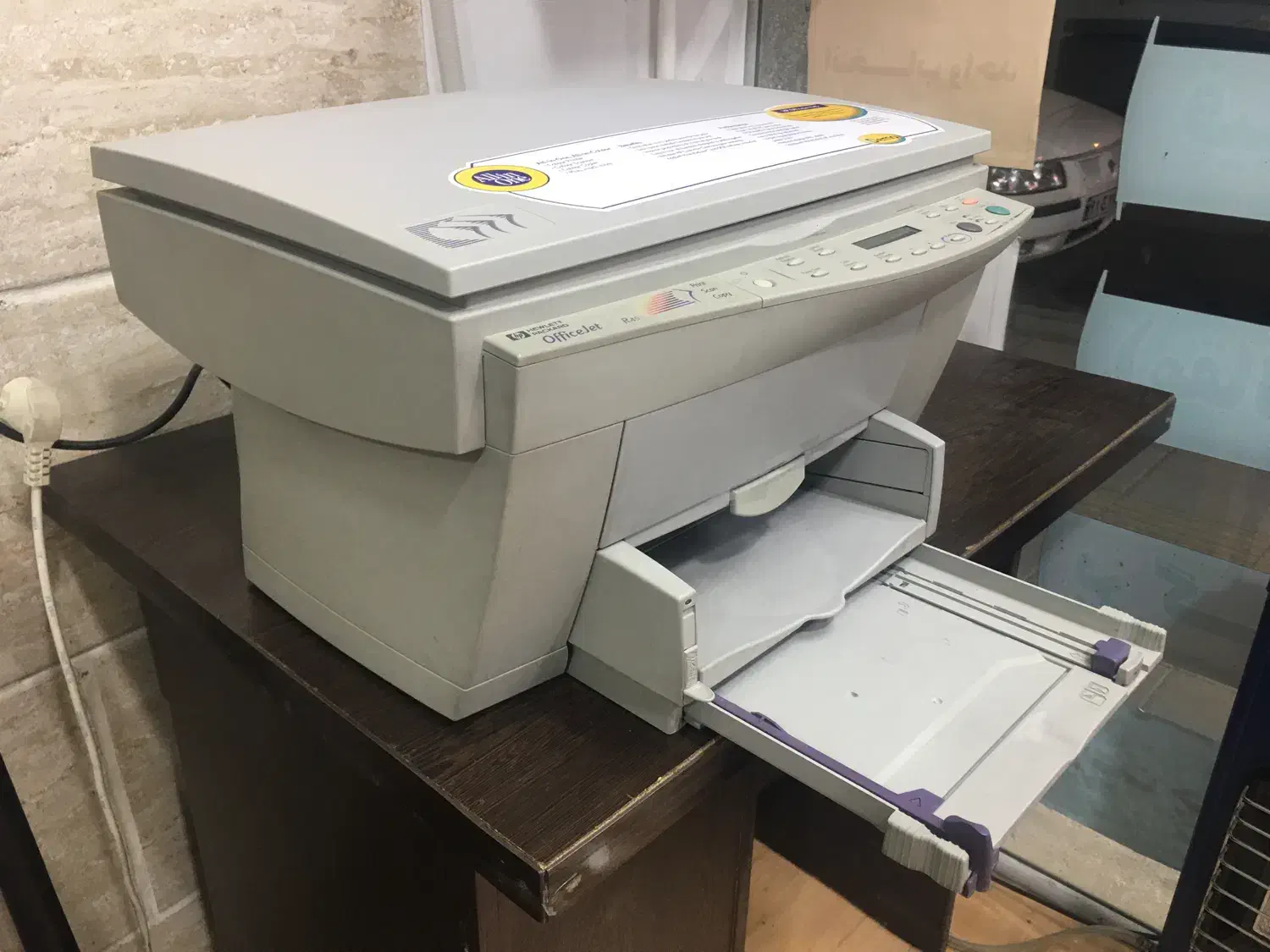 دستگاه پرینتر جوهرافشان hp|پرینتر، اسکنر، کپی، فکس|قزوین, |دیوار