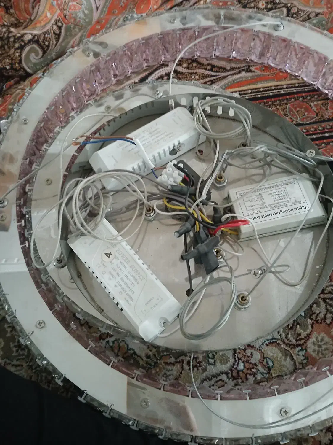 لوستر LED|لوستر و چراغ آویز|تبریز, |دیوار
