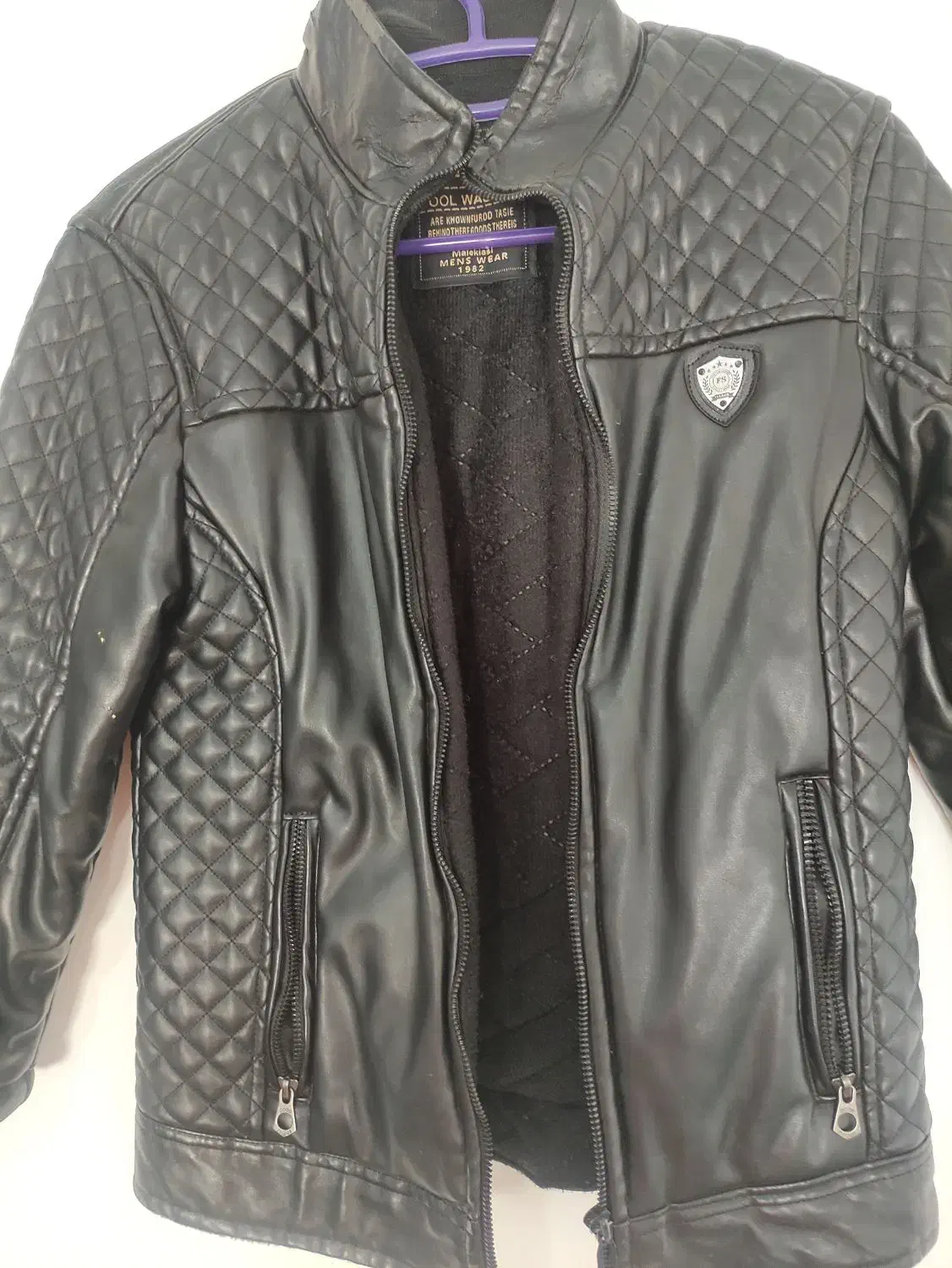 کت چرم|کفش و لباس بچه|بوشهر, |دیوار