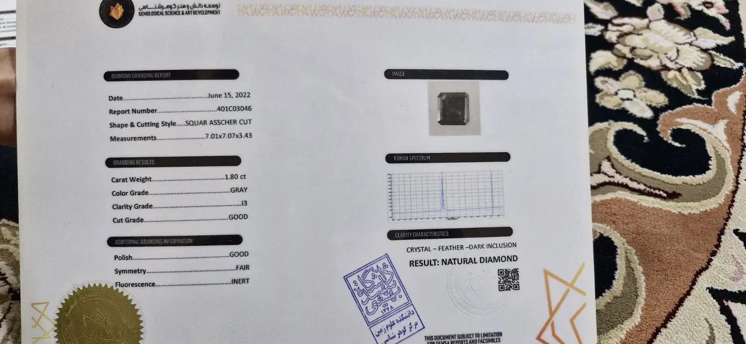 الماس طبیعی|جواهرات|فردیس, فردیس|دیوار