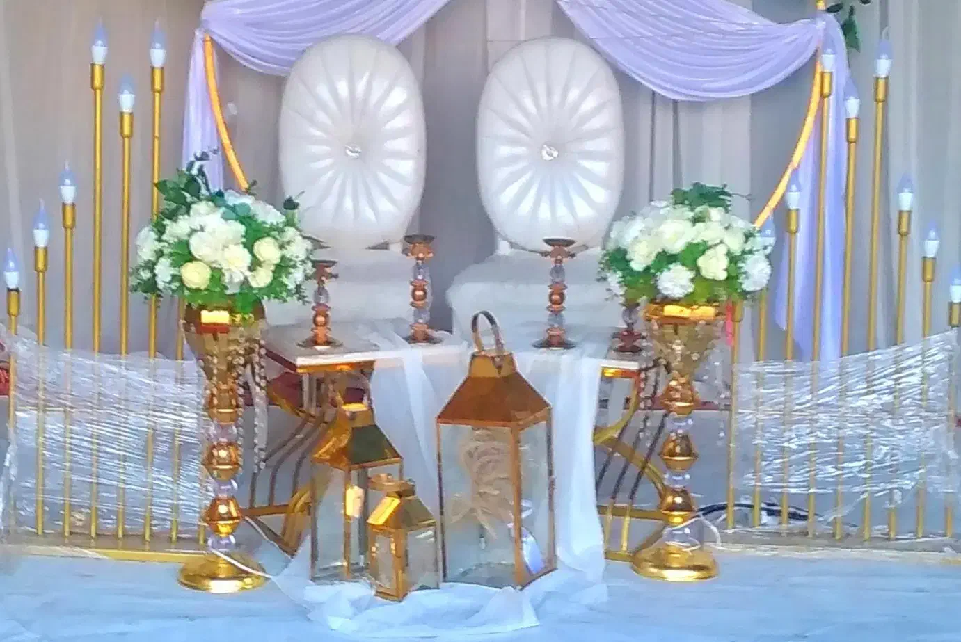 فروش دو عدد شمعدان لوستری اشکی|لوستر و چراغ آویز|اهواز, نادری|دیوار