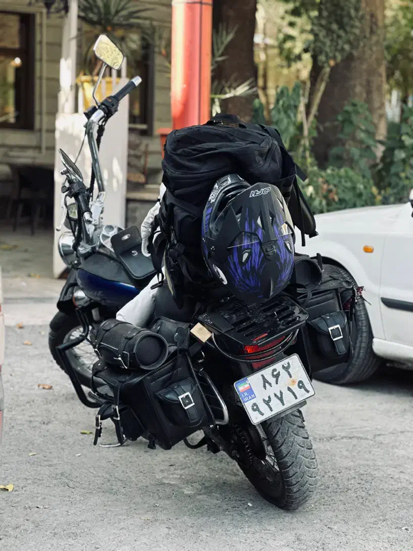 موتور اونجر  کاربرات ۲۲۰ مدل ۹۴ کاستوم شده|موتورسیکلت|تهران, بهارستان|دیوار