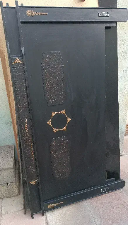 تخت دو نفره|تخت و سرویس خواب|تنکمان, |دیوار