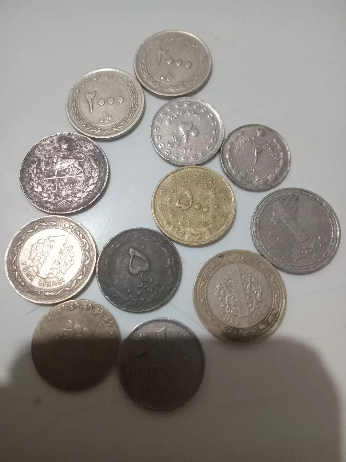 سکه‌ قدمی|کلکسیون سکه، تمبر، اسکناس|بوئین و میاندشت, |دیوار