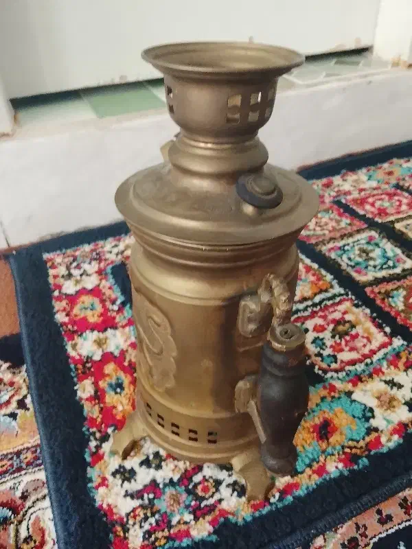 کتری مسی و زغالی|قوری، کتری، قهوهساز دستی|دورود, |دیوار