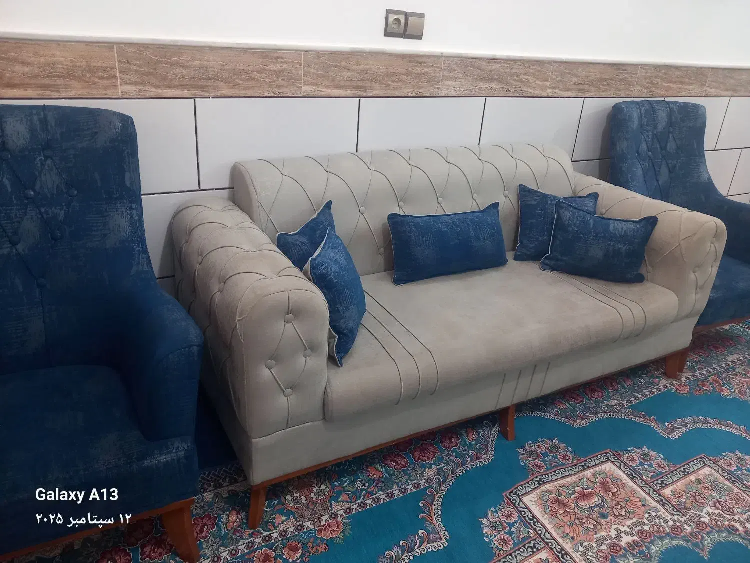 مبل هفت نفر|مبلمان خانگی و میز عسلی|ساوه, |دیوار