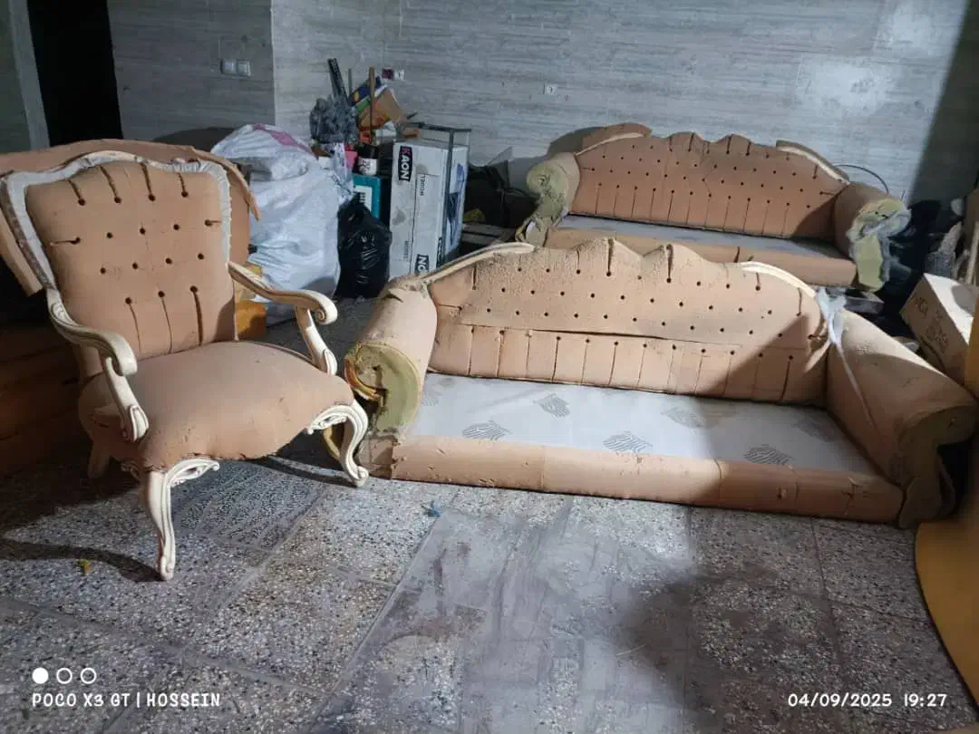 مبل سلطنتی کلاسیک|مبلمان خانگی و میز عسلی|صدرا-فارس, فاز ۱|دیوار