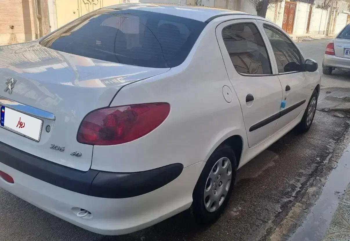 206 sd مدل۹۷|خودرو سواری و وانت|کرمانشاه, |دیوار