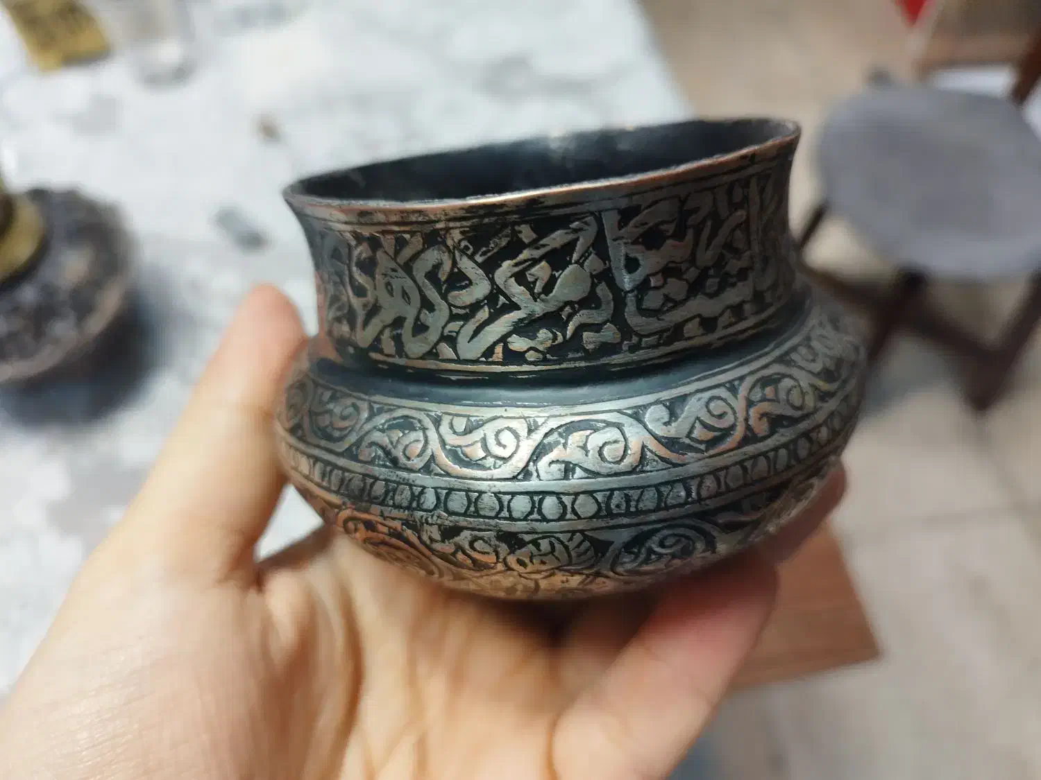 دخل تمام قلم کوچک بی نظیر|کلکسیون اشیاء عتیقه|شهریار, شهریار|دیوار