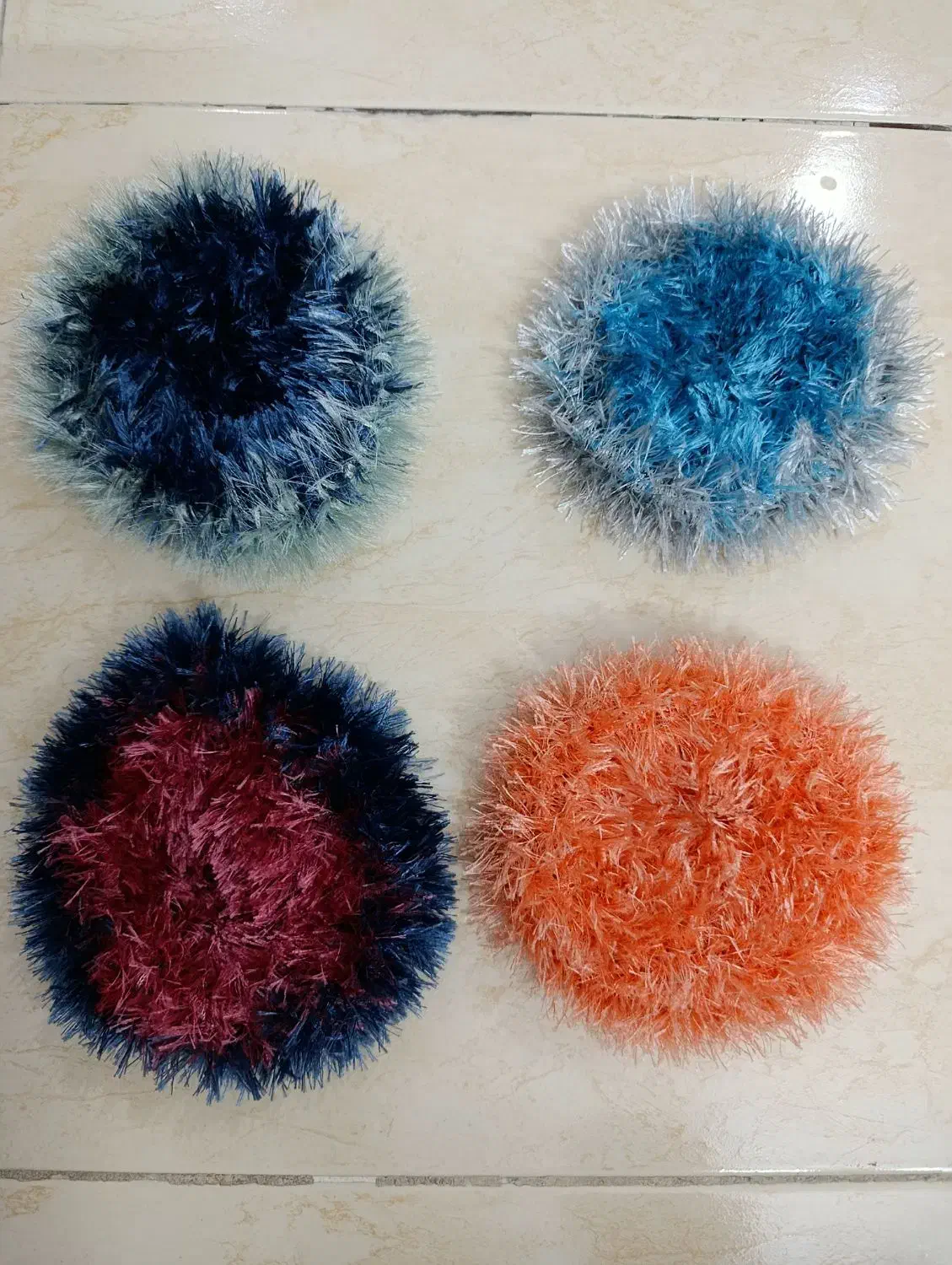 لیف و اسکاج کاموایی دست ساز|لوازم نظافت|محمدیه-قزوین, |دیوار