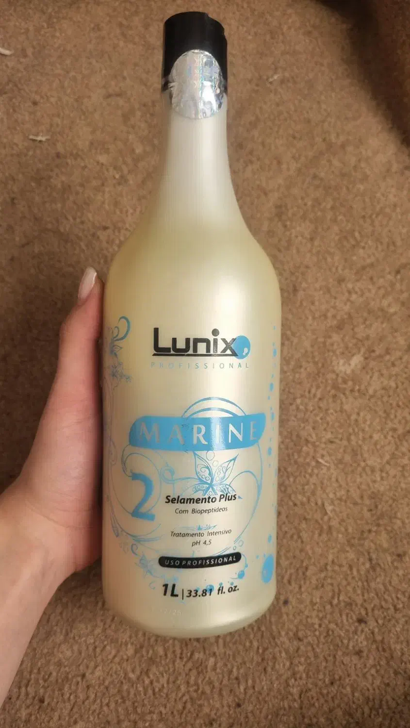 کراتین لونیکس بسته بندی قدیمی اورجینال|آرایشگاه و سالن‌های زیبایی|مینودشت, |دیوار