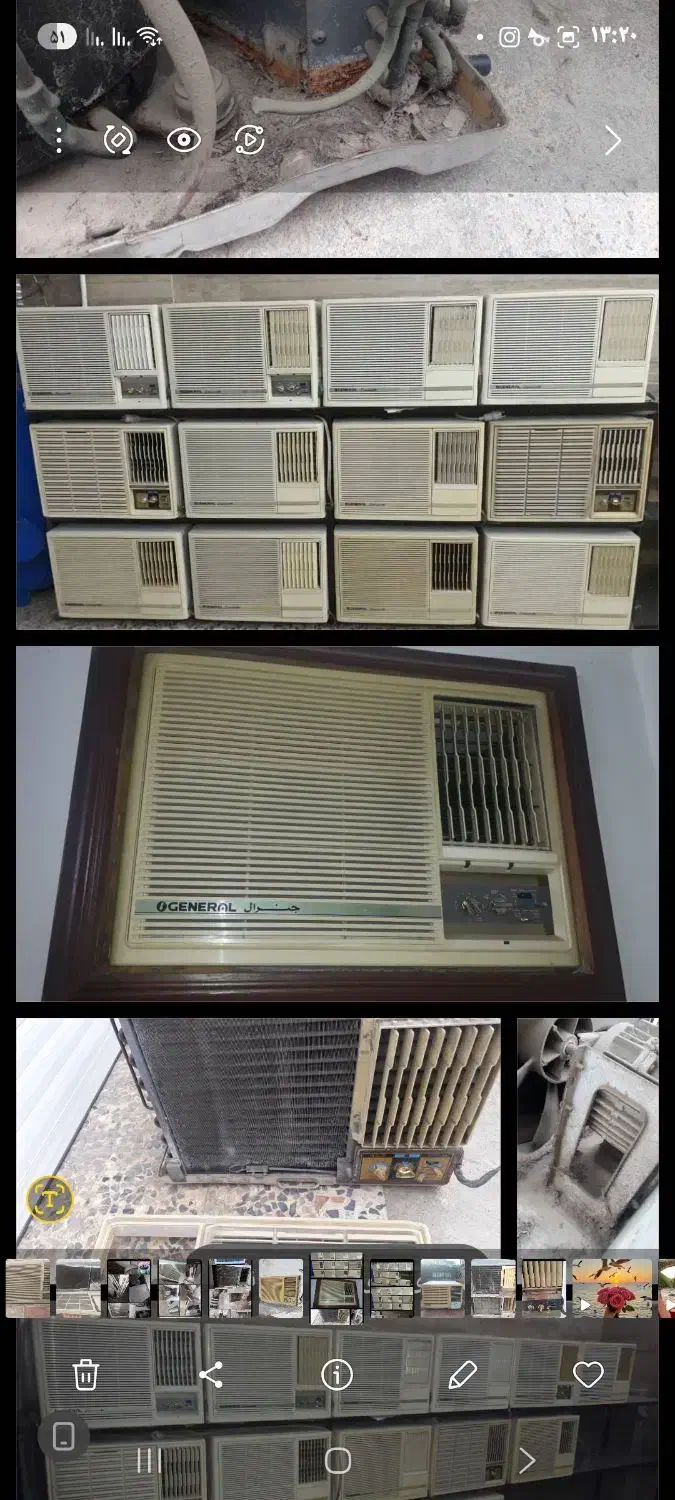 فروش و خرید کولر سوخته و خراب و قدیمی|کولر گازی و فنکوئل|لنگرود, |دیوار