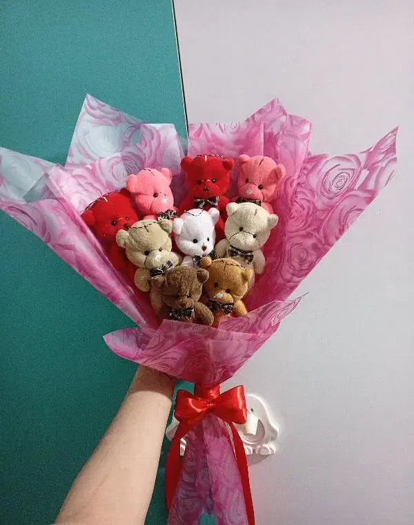 دست گل ربانی|گل مصنوعی|محمدیه-قزوین, |دیوار